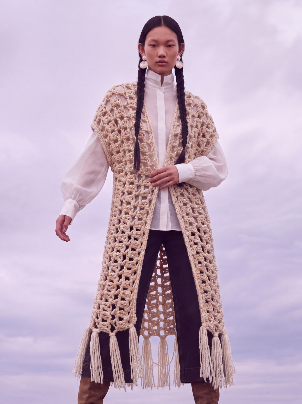 CARDIGAN BLUME