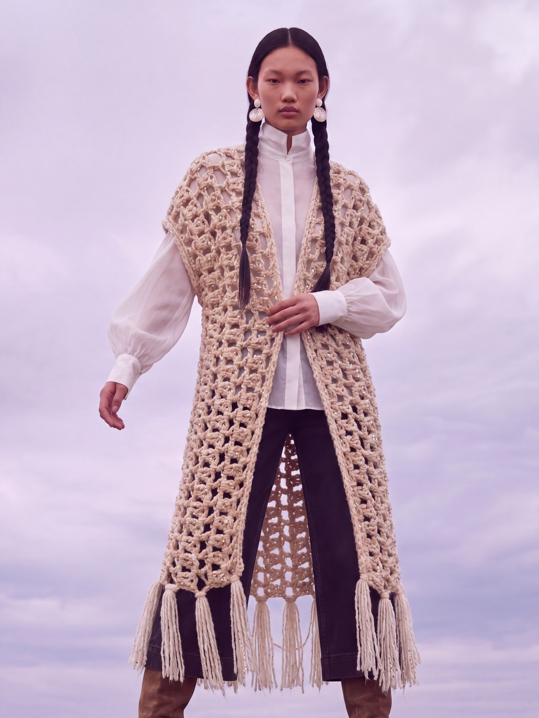 CARDIGAN BLUME